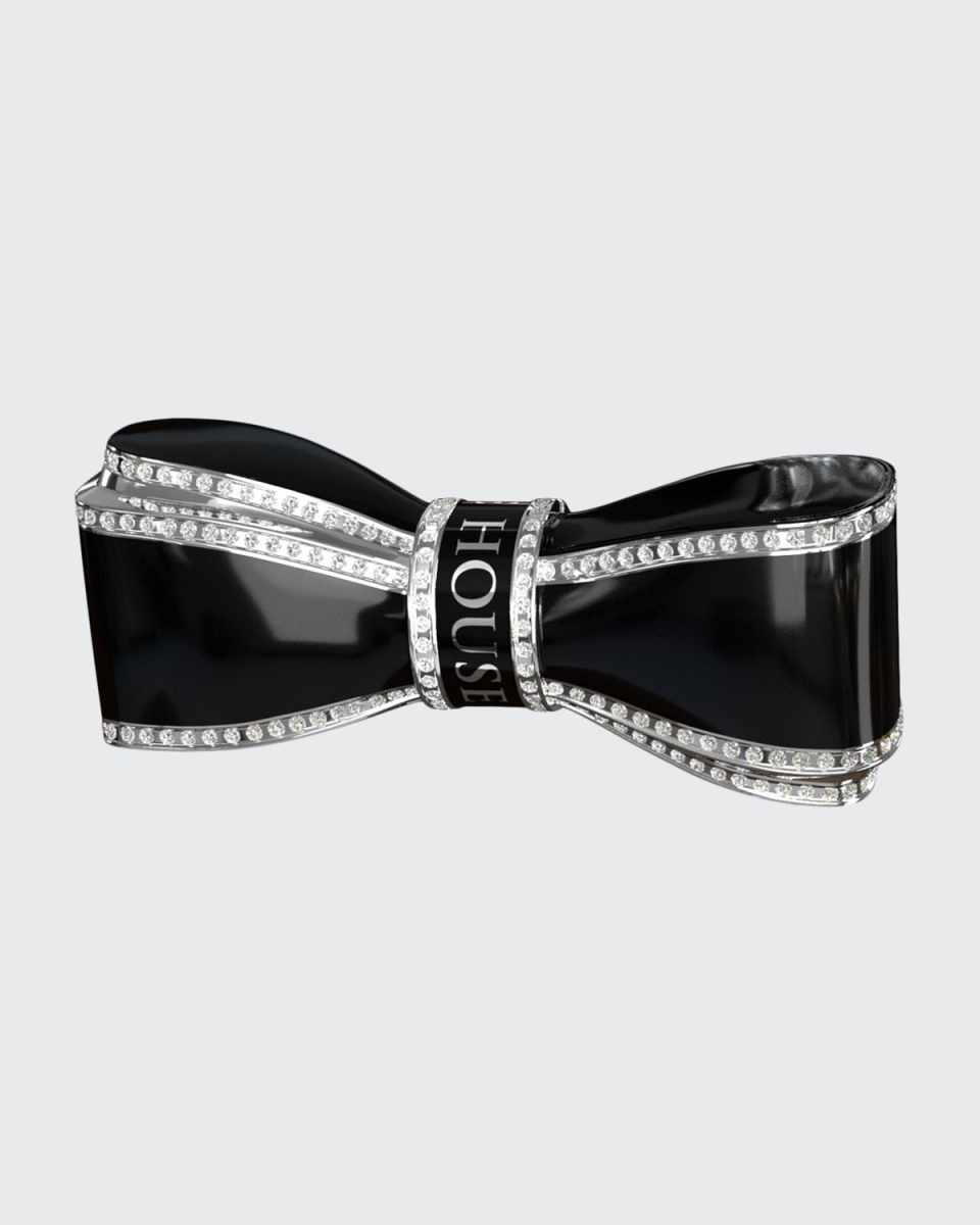 Bow Lipstick Case, Black